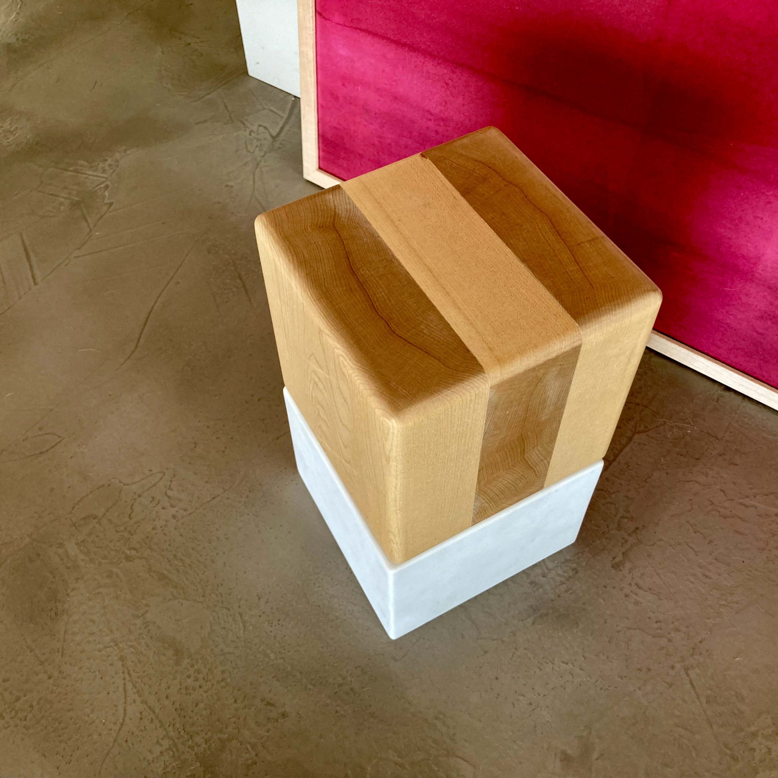 wooden cube