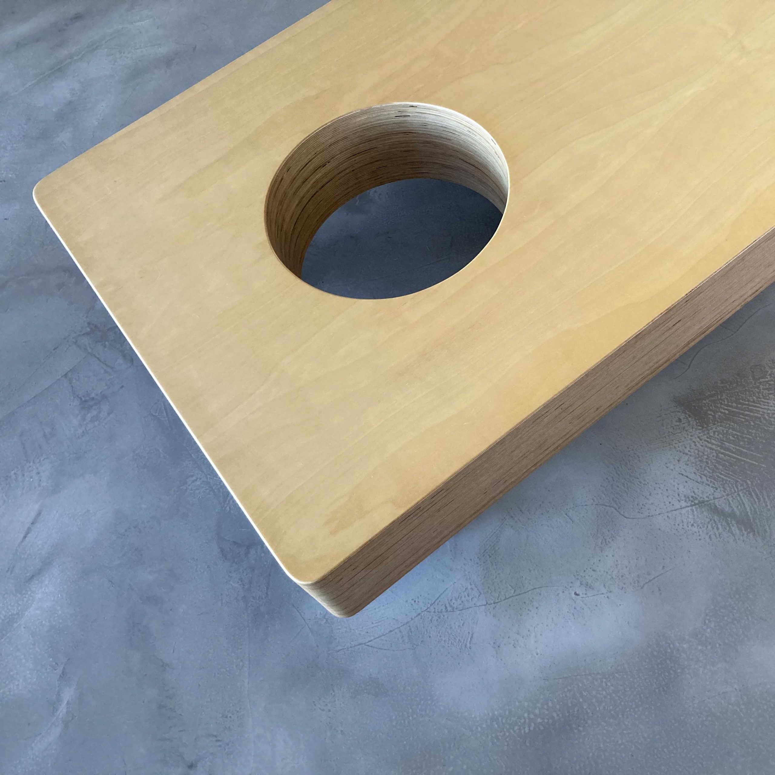 plywood low table #1