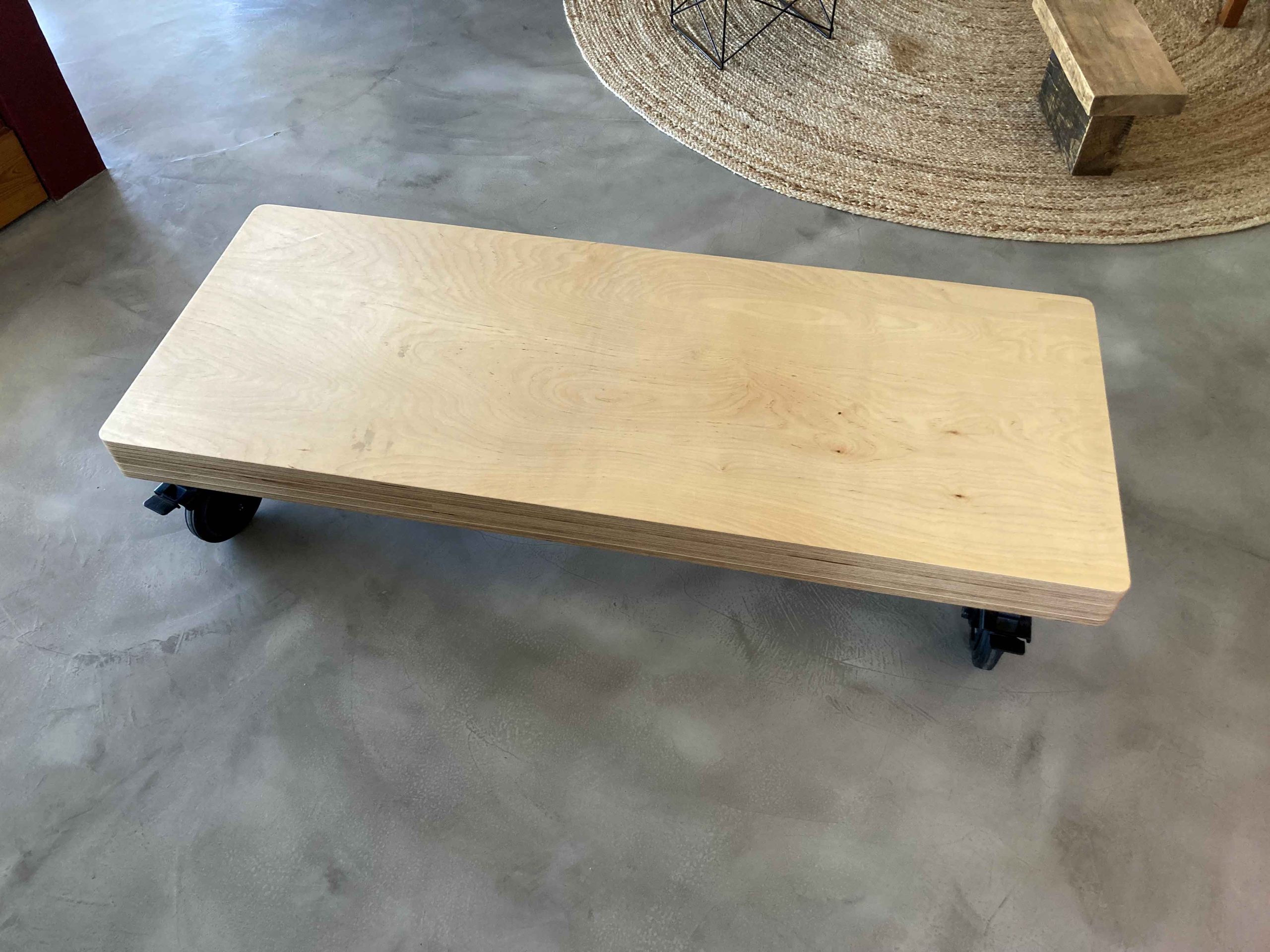 plywood low table #2